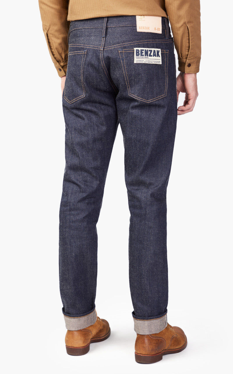Benzak B-03 Tapered Brown Cotton Golden Selvedge 15oz '10-Year Anniversary'
