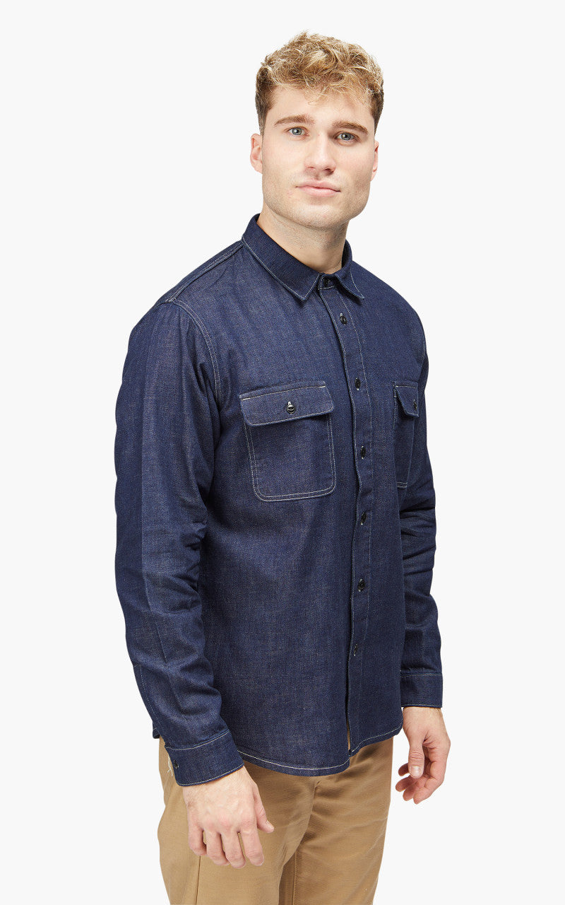 Benzak BWS-01 Work Shirt Tinted Denim 8oz