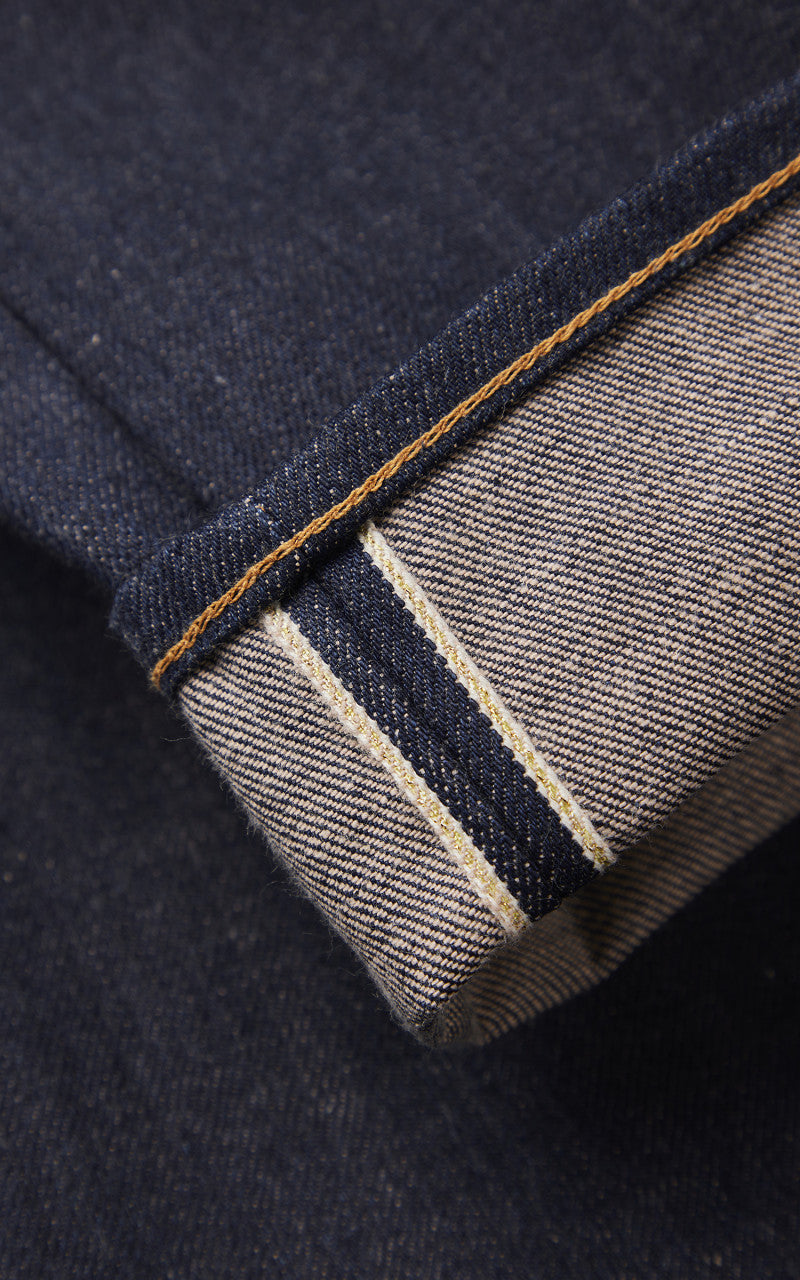 Benzak B-01 Slim Brown Cotton Golden Selvedge 15oz '10-Year Anniversary'