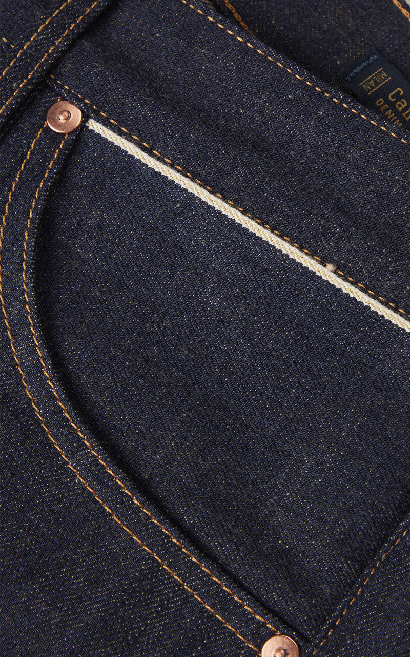 Benzak B-01 Slim Brown Cotton Golden Selvedge 15oz '10-Year Anniversary'