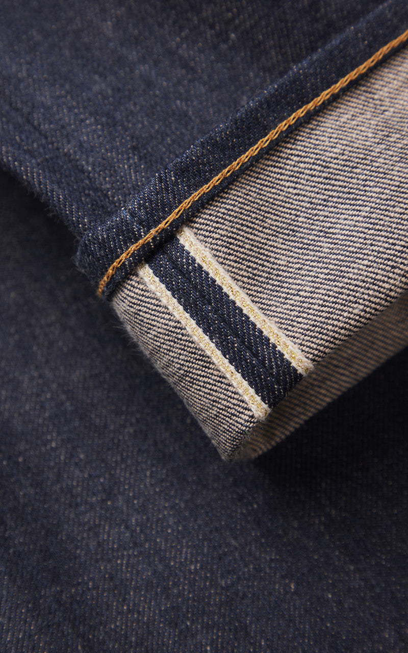 Benzak B-03 Tapered Brown Cotton Golden Selvedge 15oz '10-Year Anniversary'