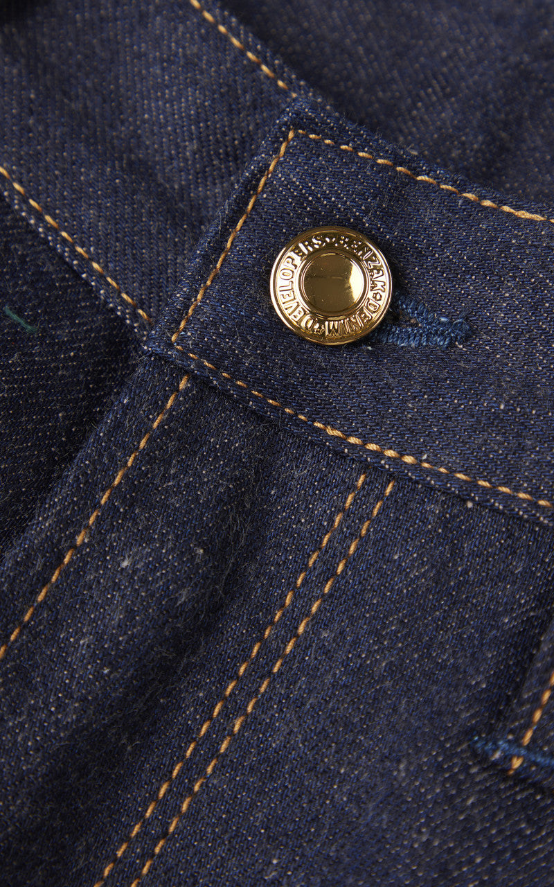 Benzak B-03 Tapered Brown Cotton Golden Selvedge 15oz '10-Year Anniversary'