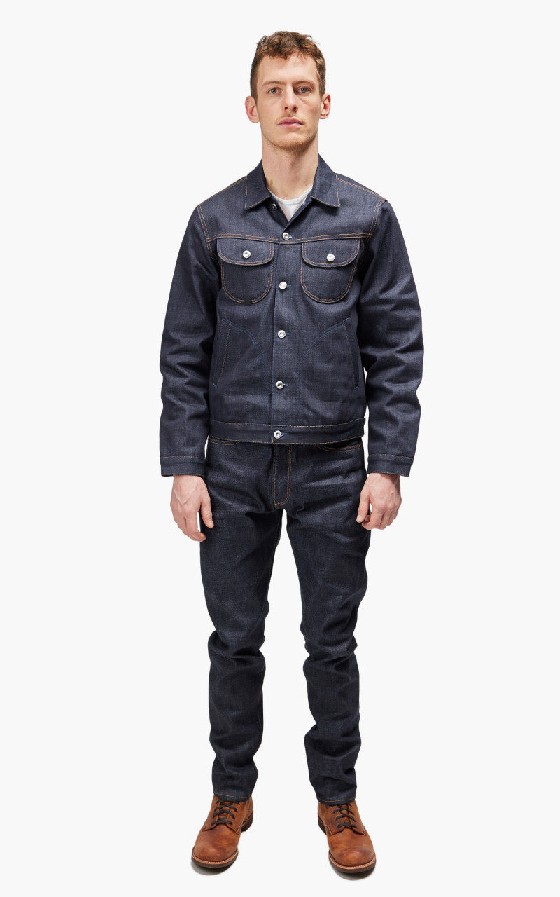 Benzak BDJ-06 Lined Rider Jacket RCI Selvedge 15.5oz