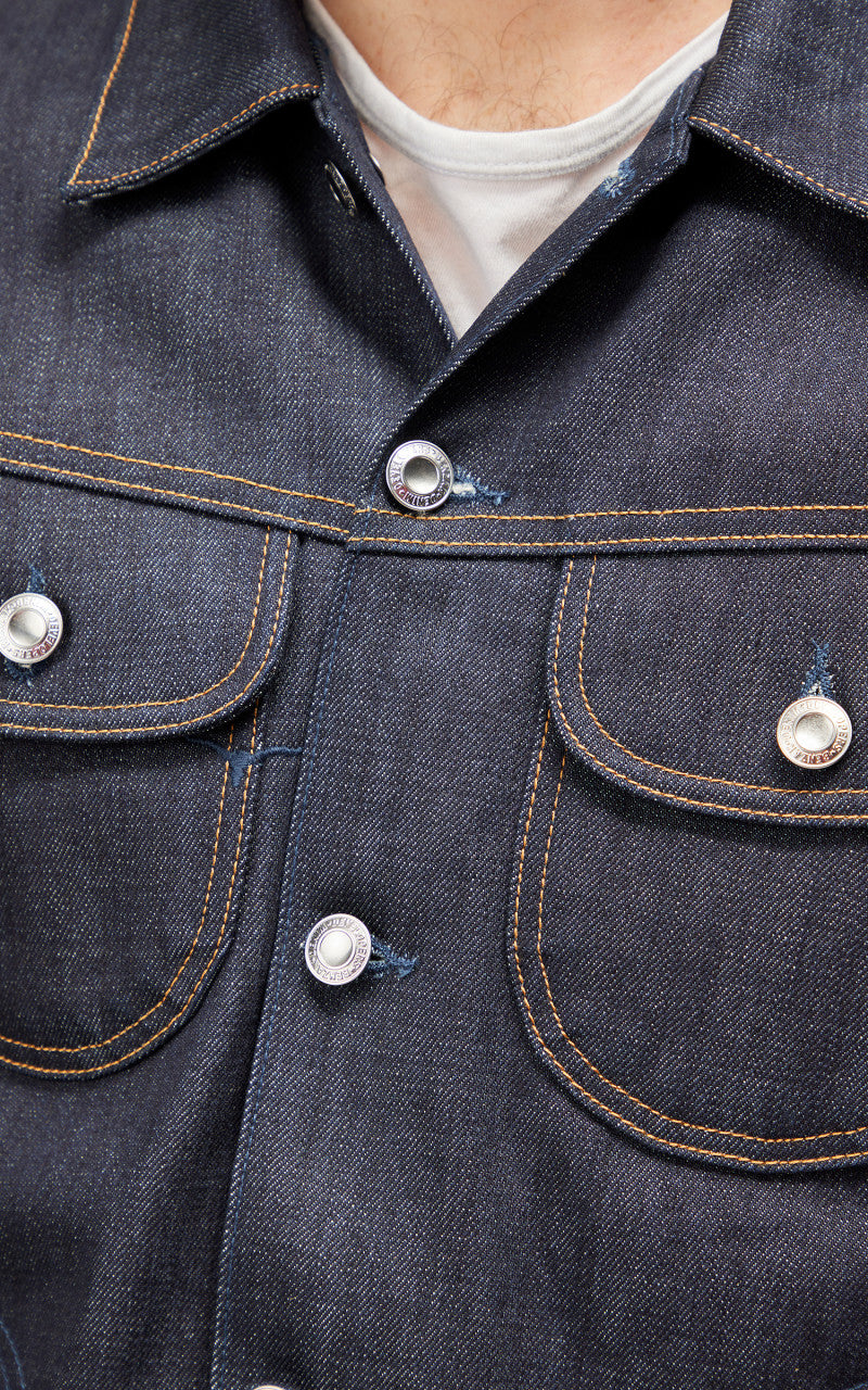 Benzak BDJ-06 Lined Rider Jacket RCI Selvedge 15.5oz