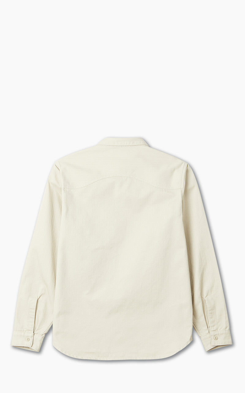 Benzak BWS-02 Utility Shirt Herringbone Ivory 8oz
