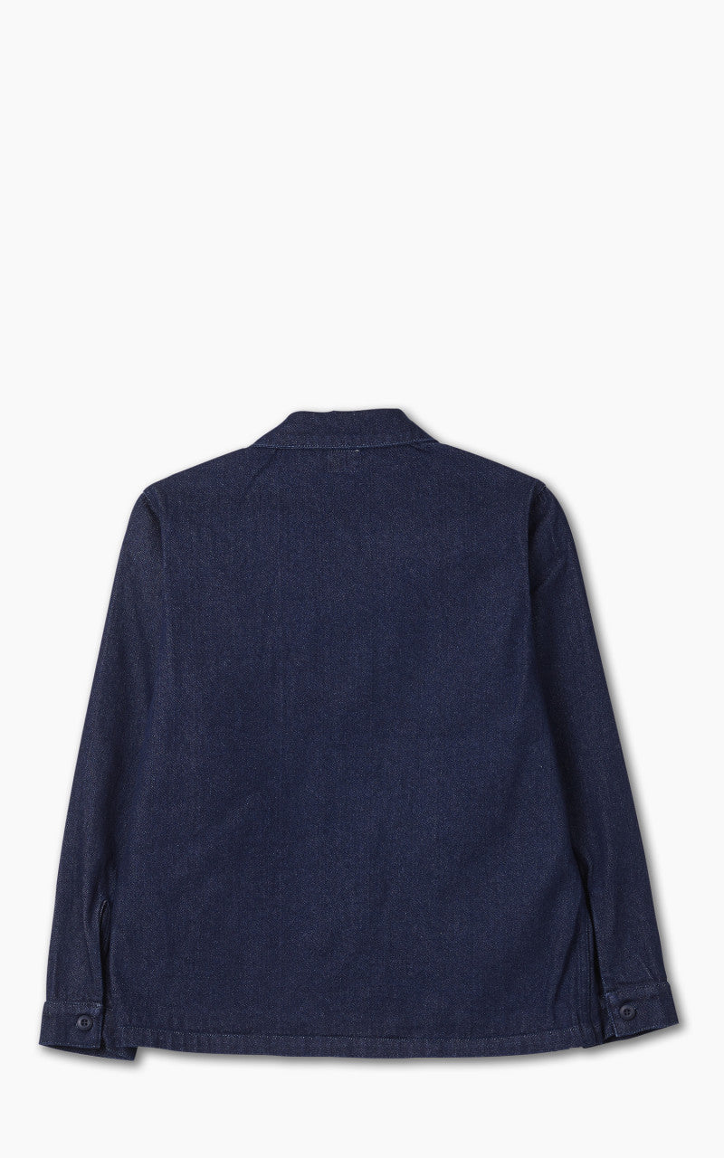 Benzak BWS-03 Military Overshirt Brushed Denim 13.75oz