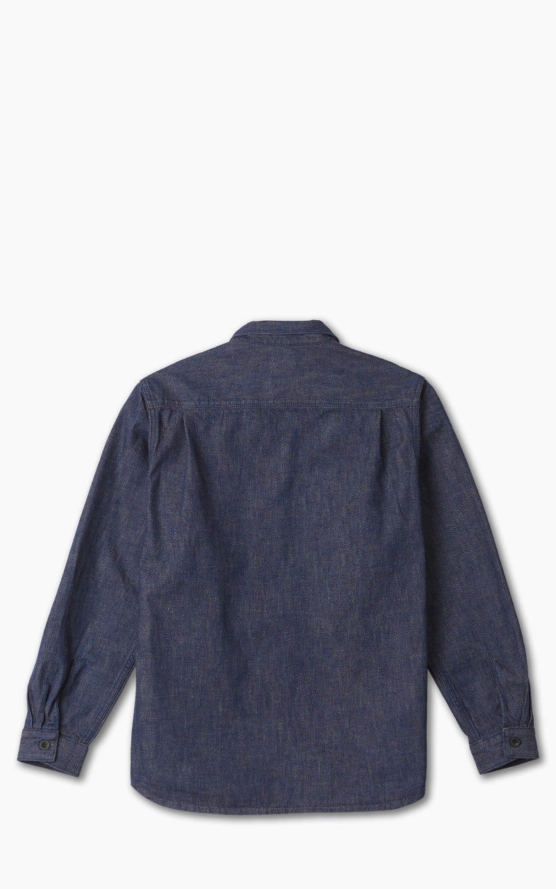 Benzak BWS-04 Scout Overshirt Tinted Denim 10oz