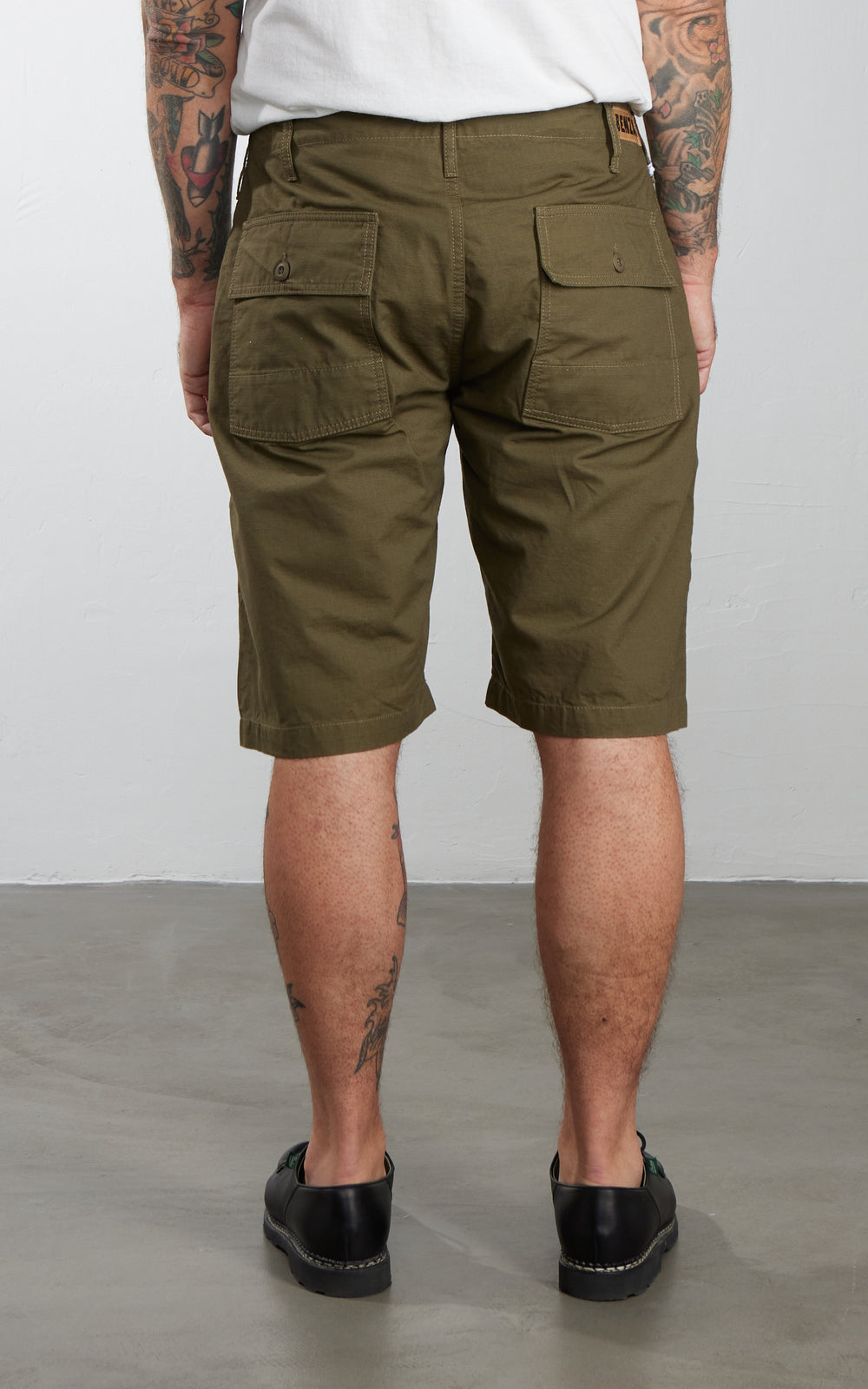 Benzak BPS-03 Fatigue Shorts Ripstop Olive Drab 8oz