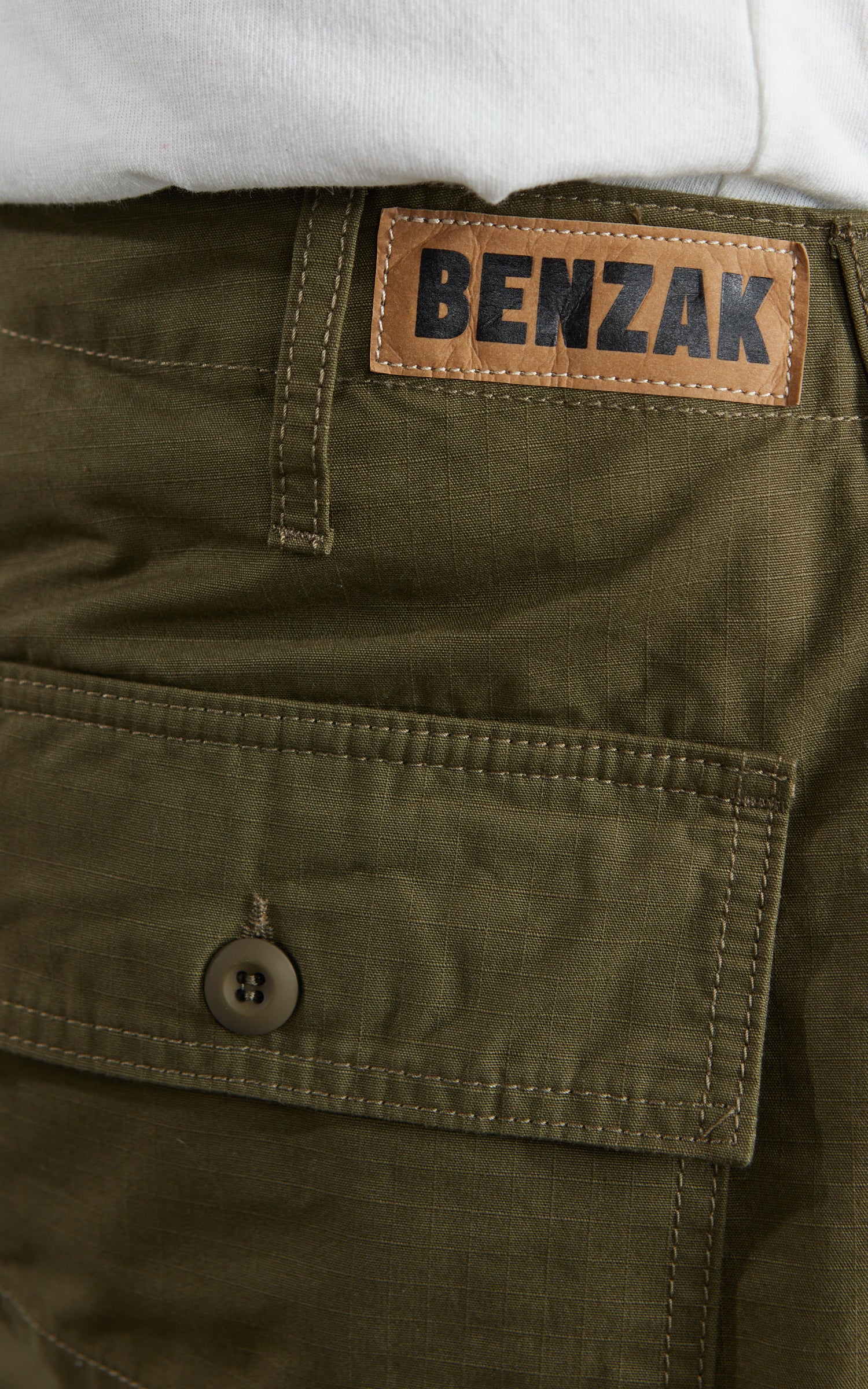 Benzak BPS-03 Fatigue Shorts Ripstop Olive Drab 8oz