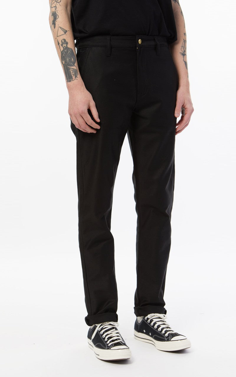Benzak BC-01 Tapered Chino Military Twill Jet Black