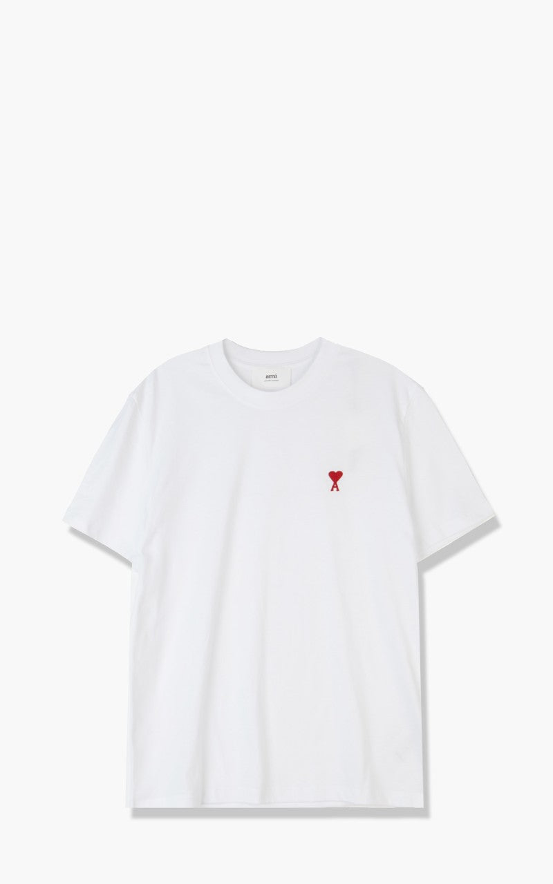 AMI Paris Ami De Coeur T-Shirt White