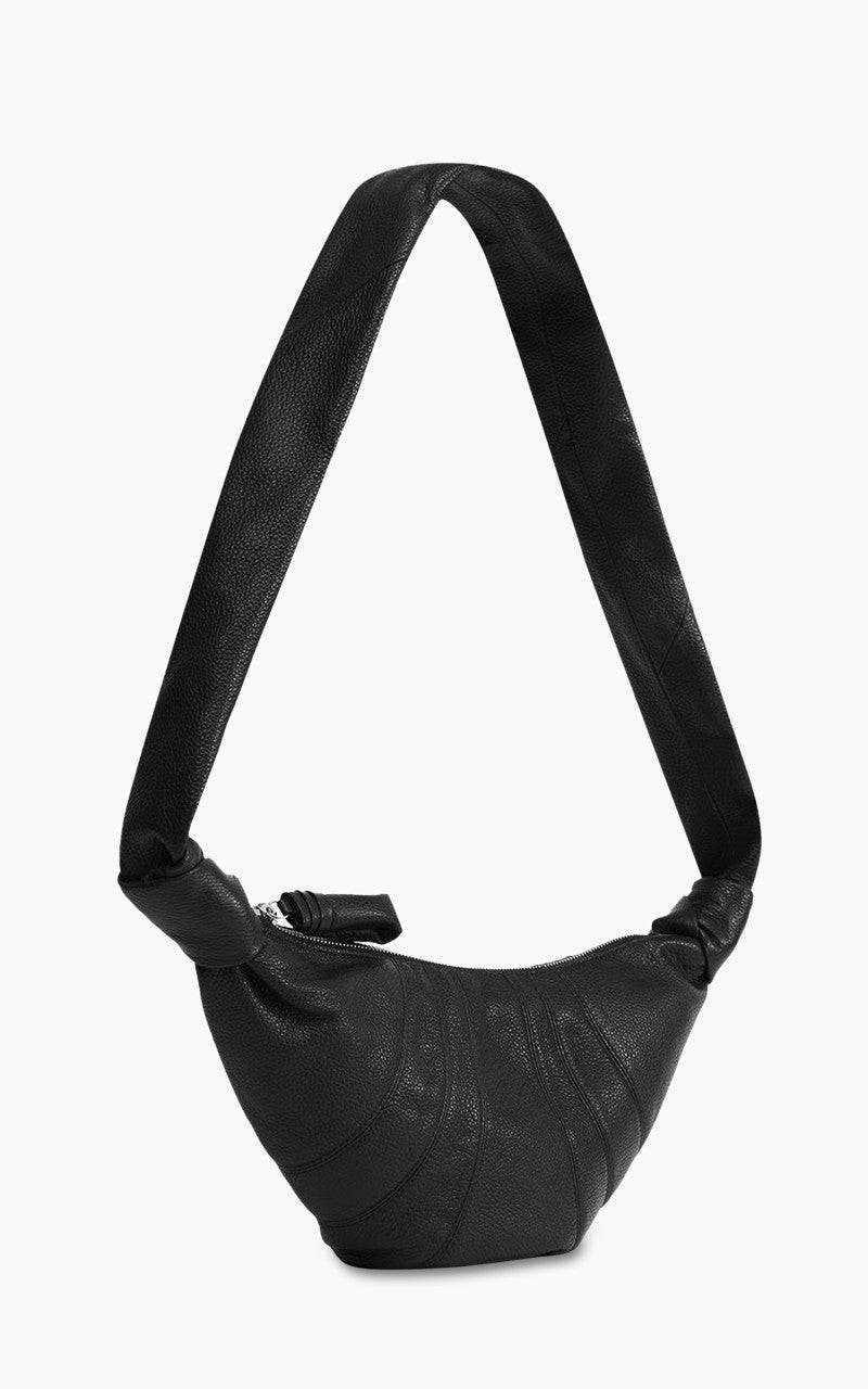 Lemaire Small Croissant Bag Soft Grained Leather Black