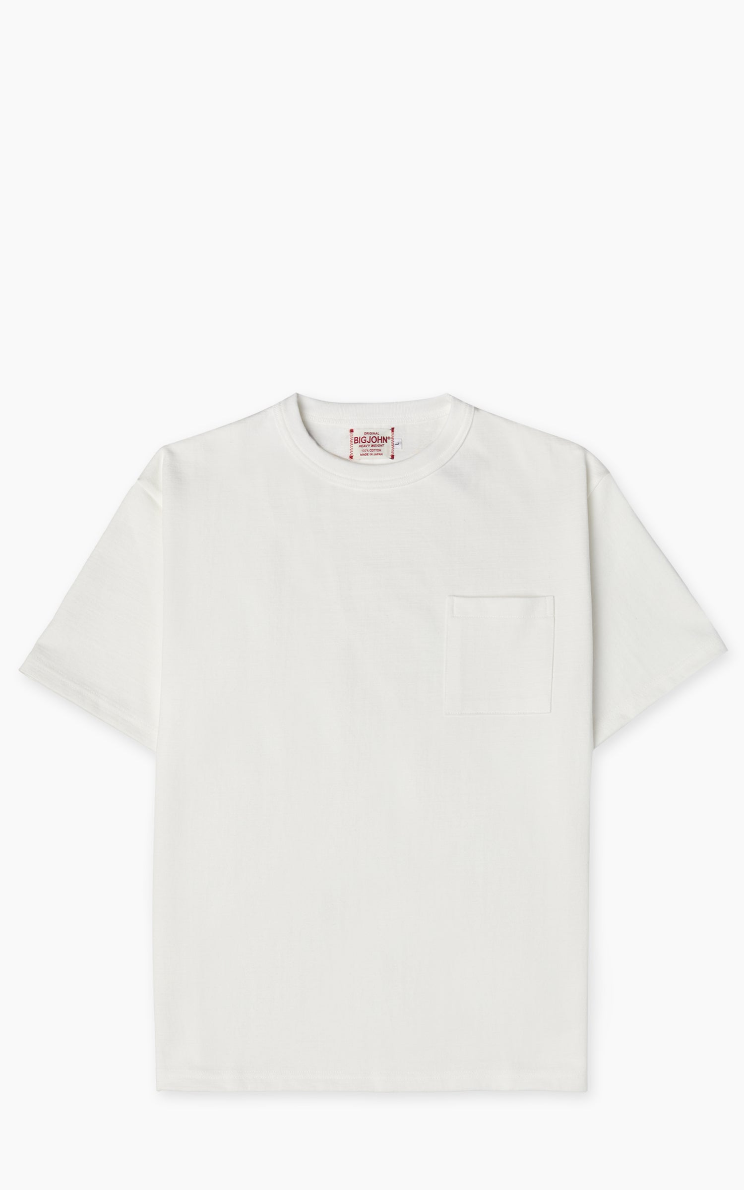 Big John "Magnum Weight" Heavyweight T-Shirt White