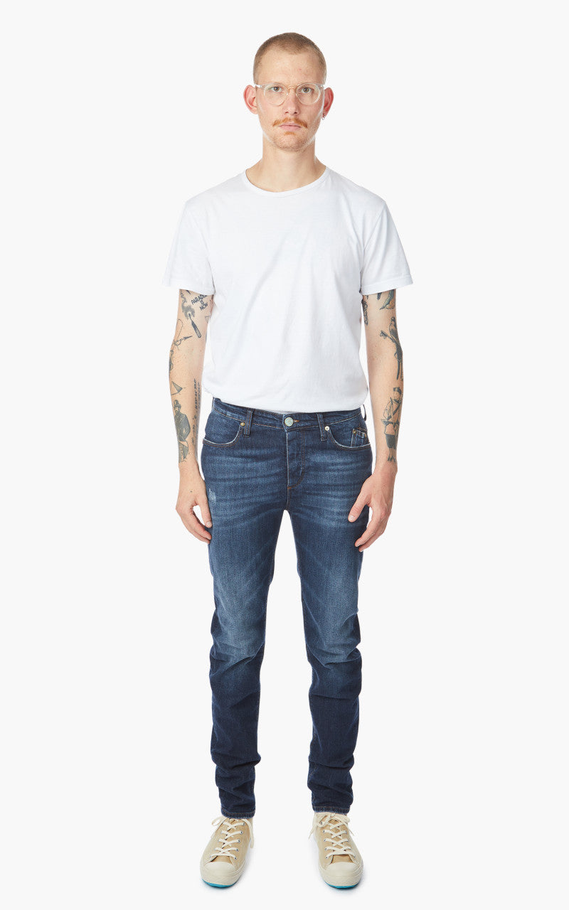 Blue de Gênes Repi 3048 Mid Blue Jeans
