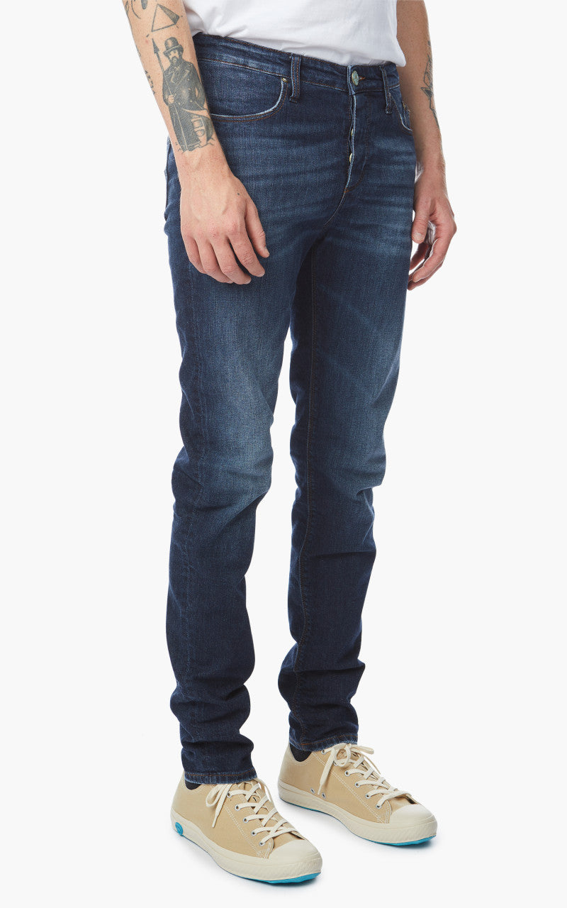 Blue de Gênes Repi 3048 Mid Blue Jeans