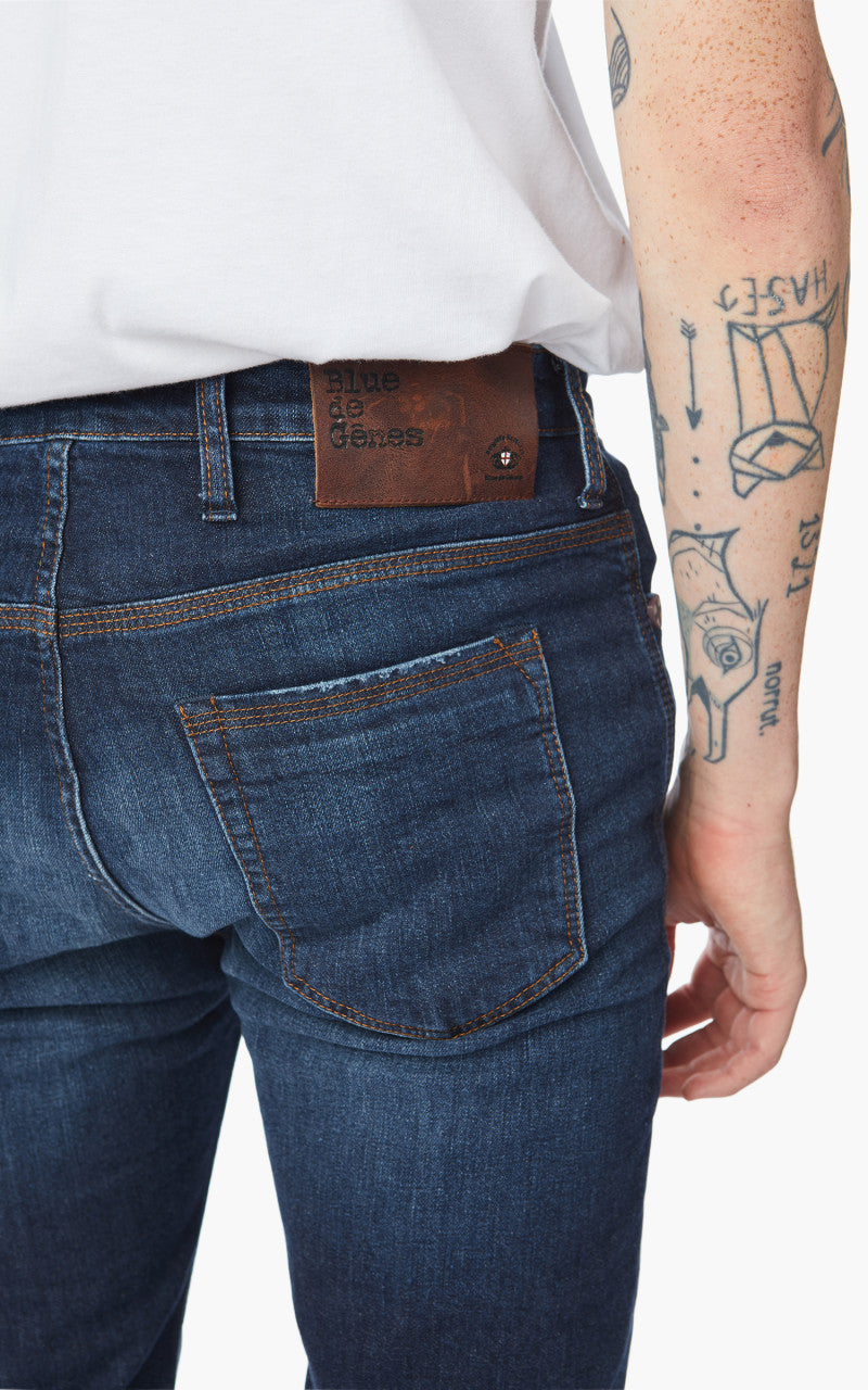 Blue de Gênes Repi 3048 Mid Blue Jeans