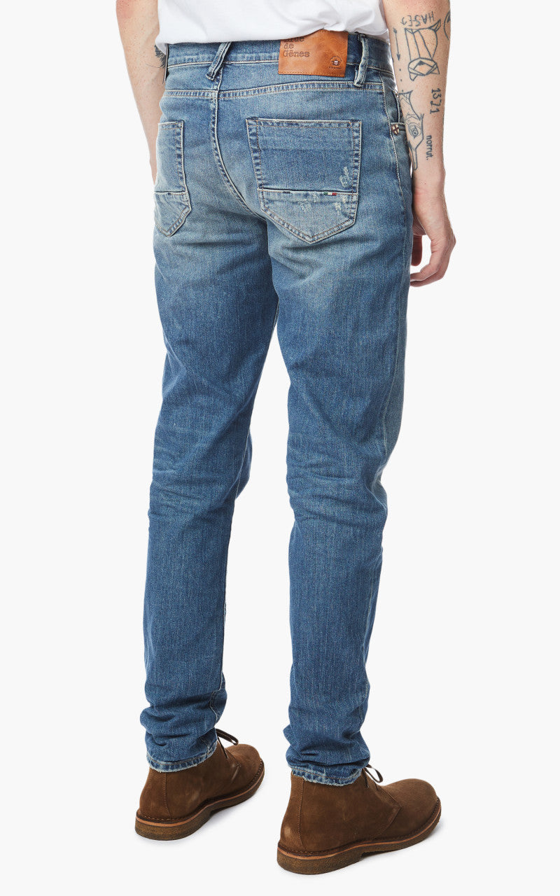 Blue de Gênes Vinci 3616 Mid Blue Denim