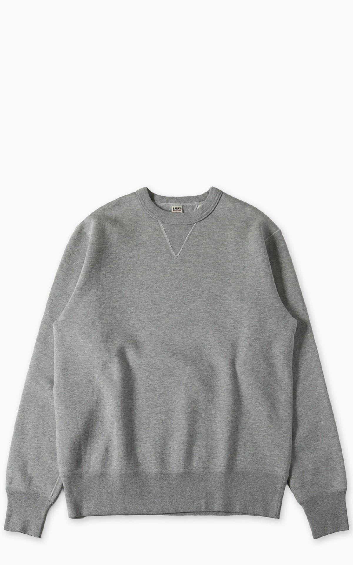Barns Outfitters BR-3000 COZUN Double V-Gusset Sweatshirt Grey