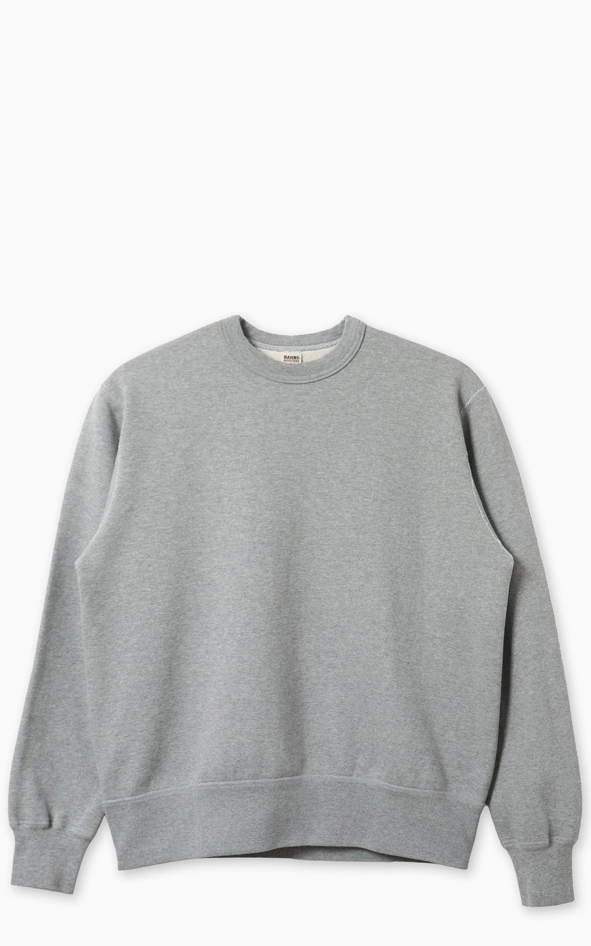 Barns Outfitters BR-3333 COZUN French Terry Crewneck Sweatshirt Grey