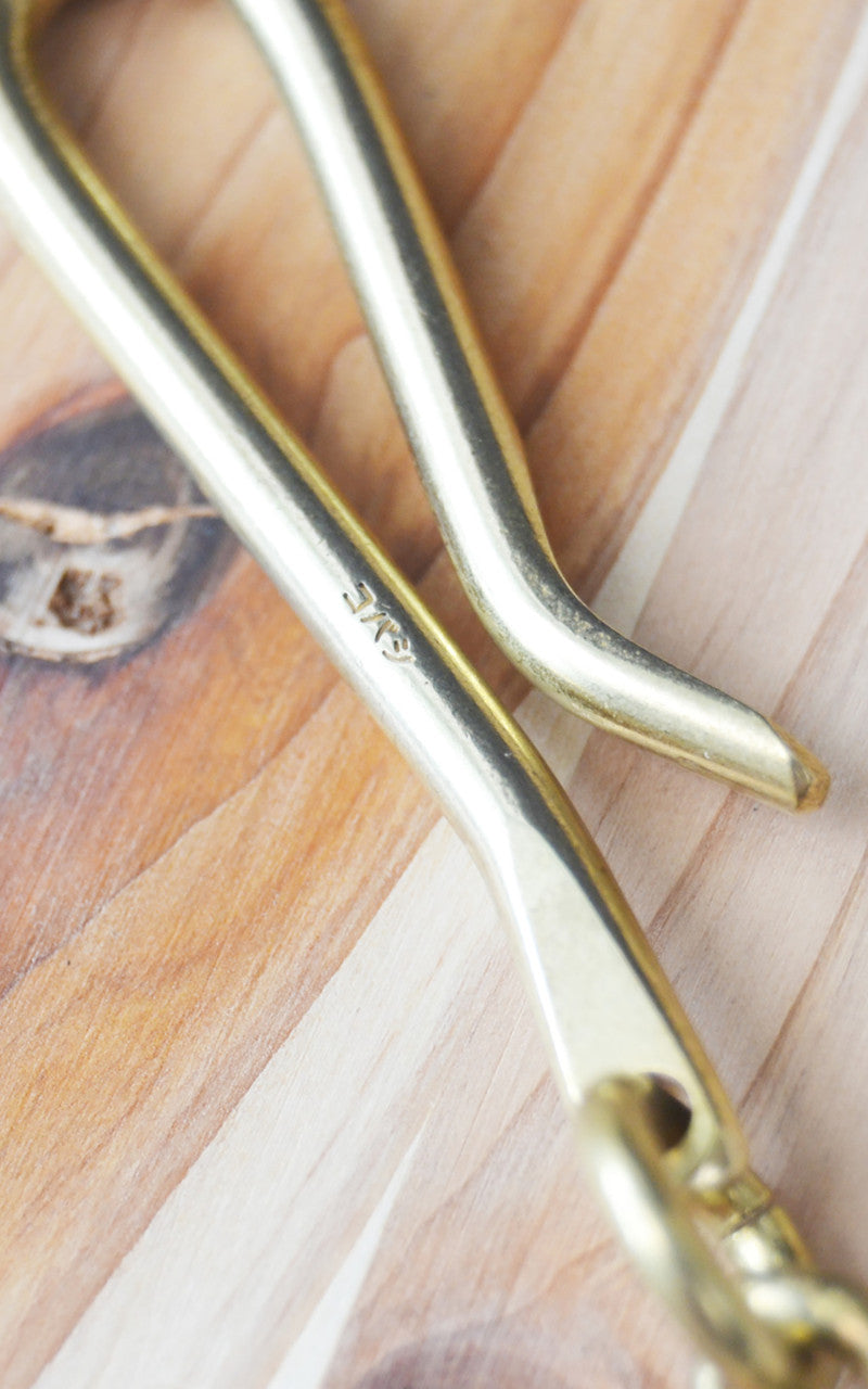 Kobashi Studio BR650C Pocket Key Clip Brass