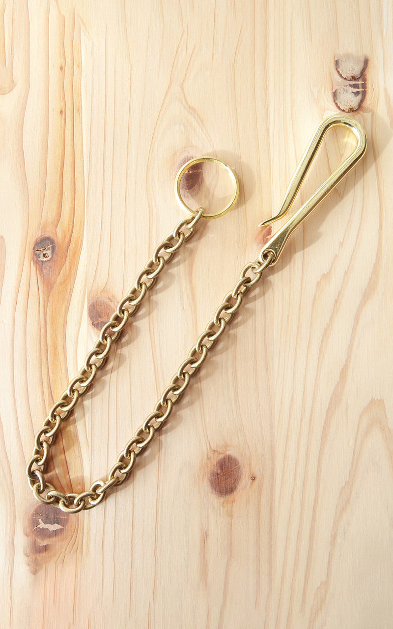 Kobashi Studio BR725C Key Chain Oval Brass