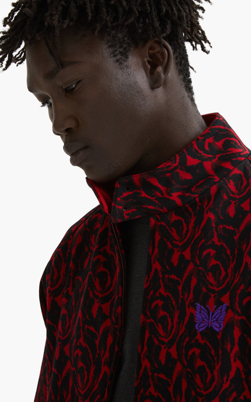 Baracuta x Needles G9 Jacquard Jacket Red