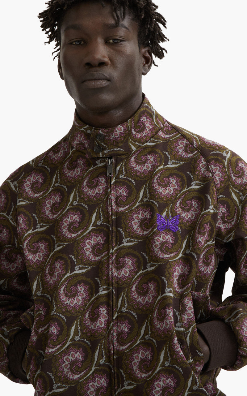 Baracuta x Needles G9 Jacquard Jacket Dark Brown