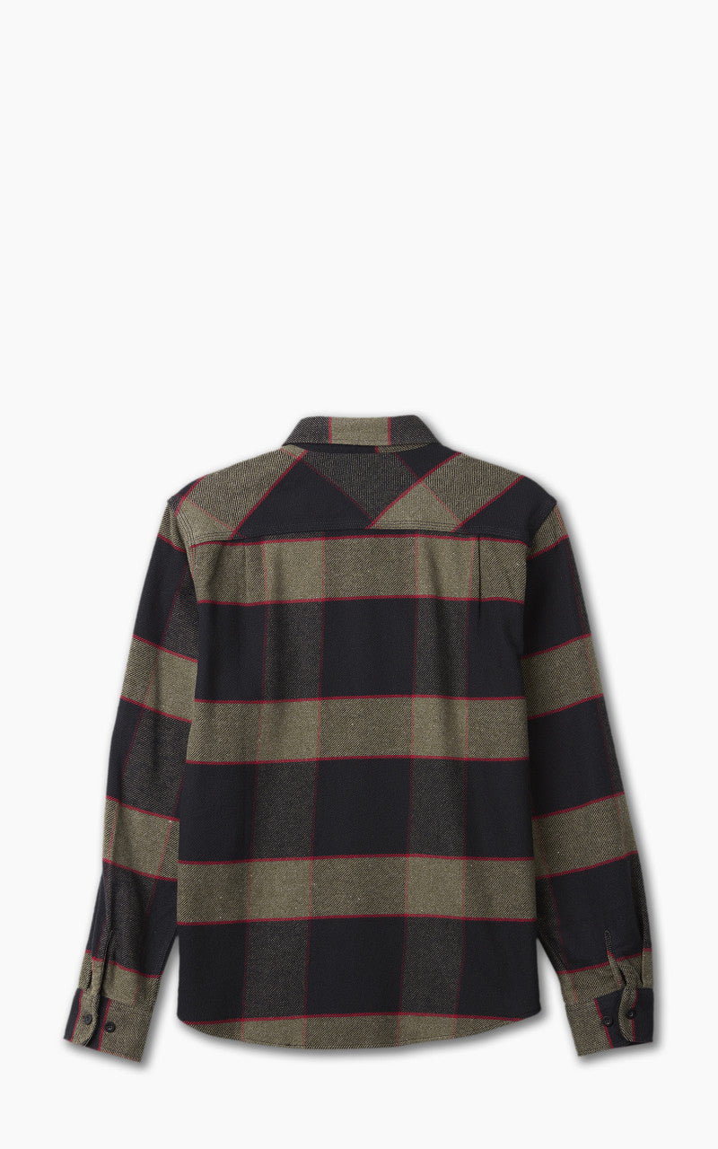 Brixton Bowery L/S Flannel Heather Grey/Charcoal