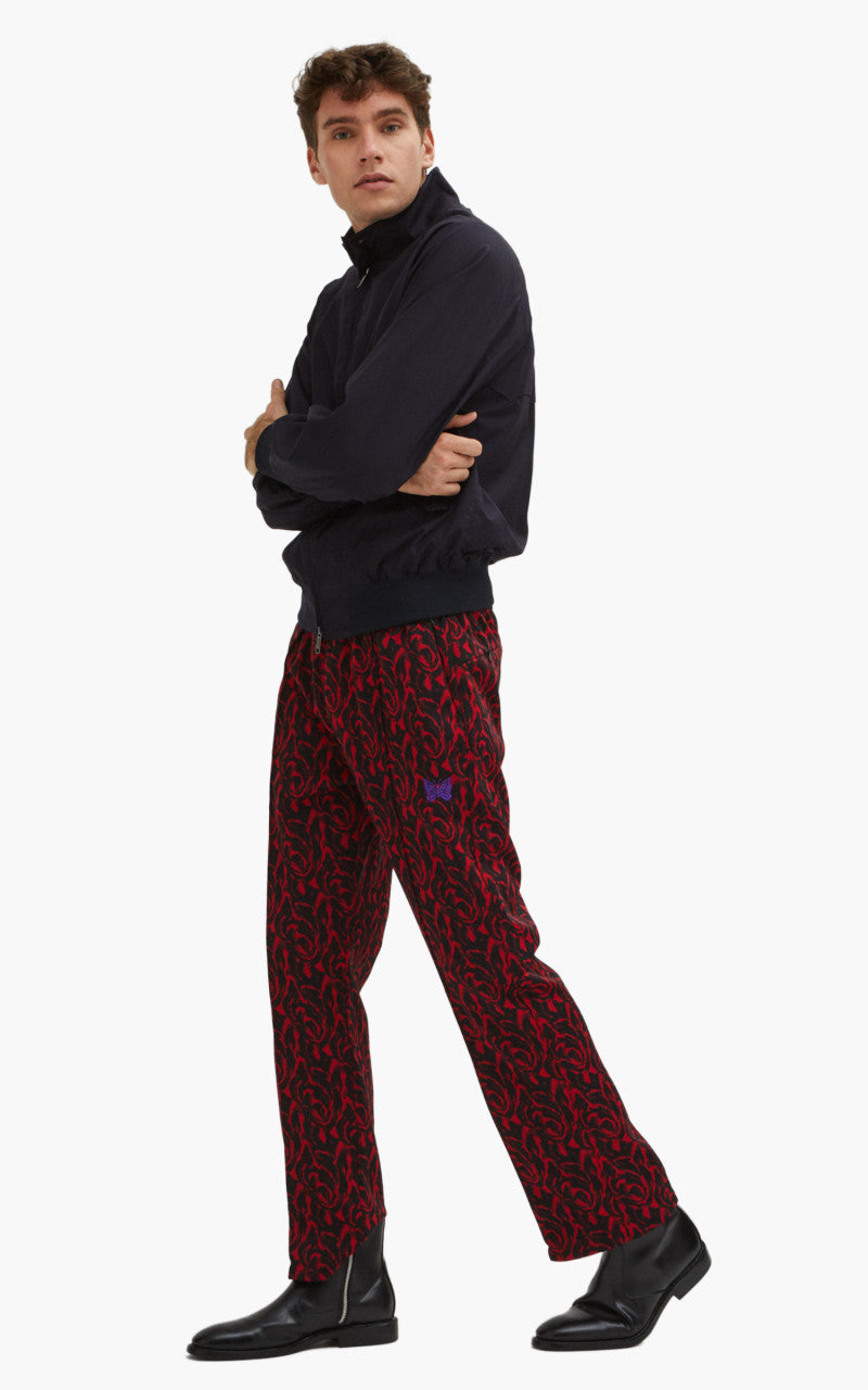 Baracuta x Needles Jacquard Trouser Red