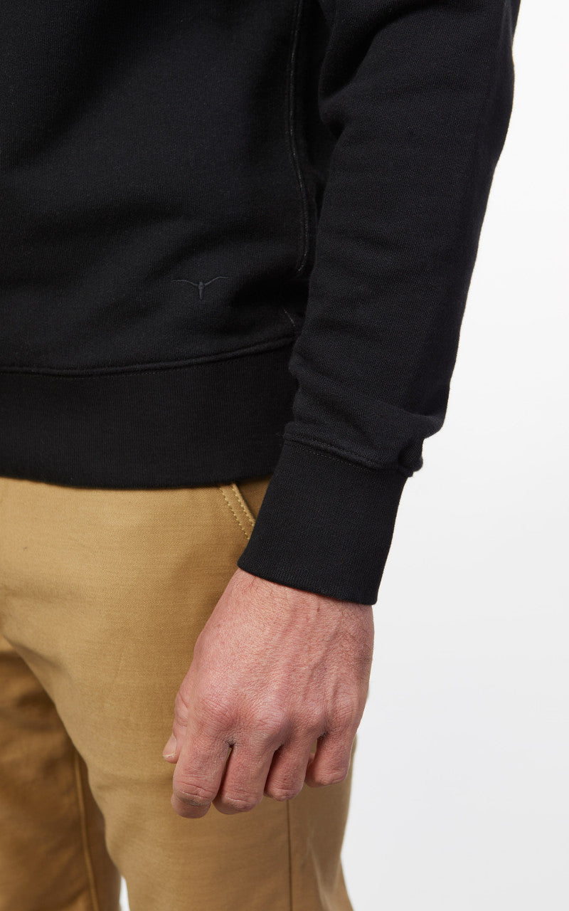 Benzak BS-09 Crew Neck Sweat Heavy Black