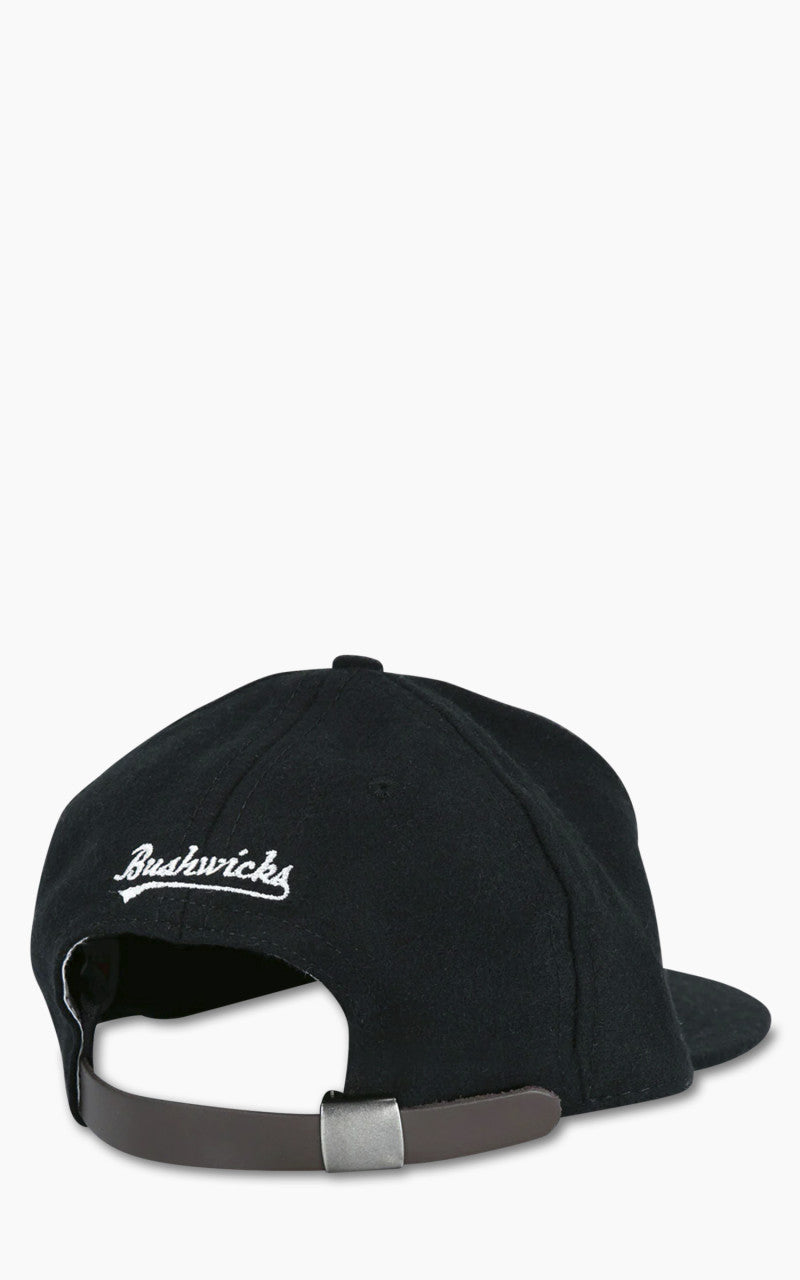 Ebbets Field Flannels Brooklyn Bushwicks Vintage Inspired Ballcap Black