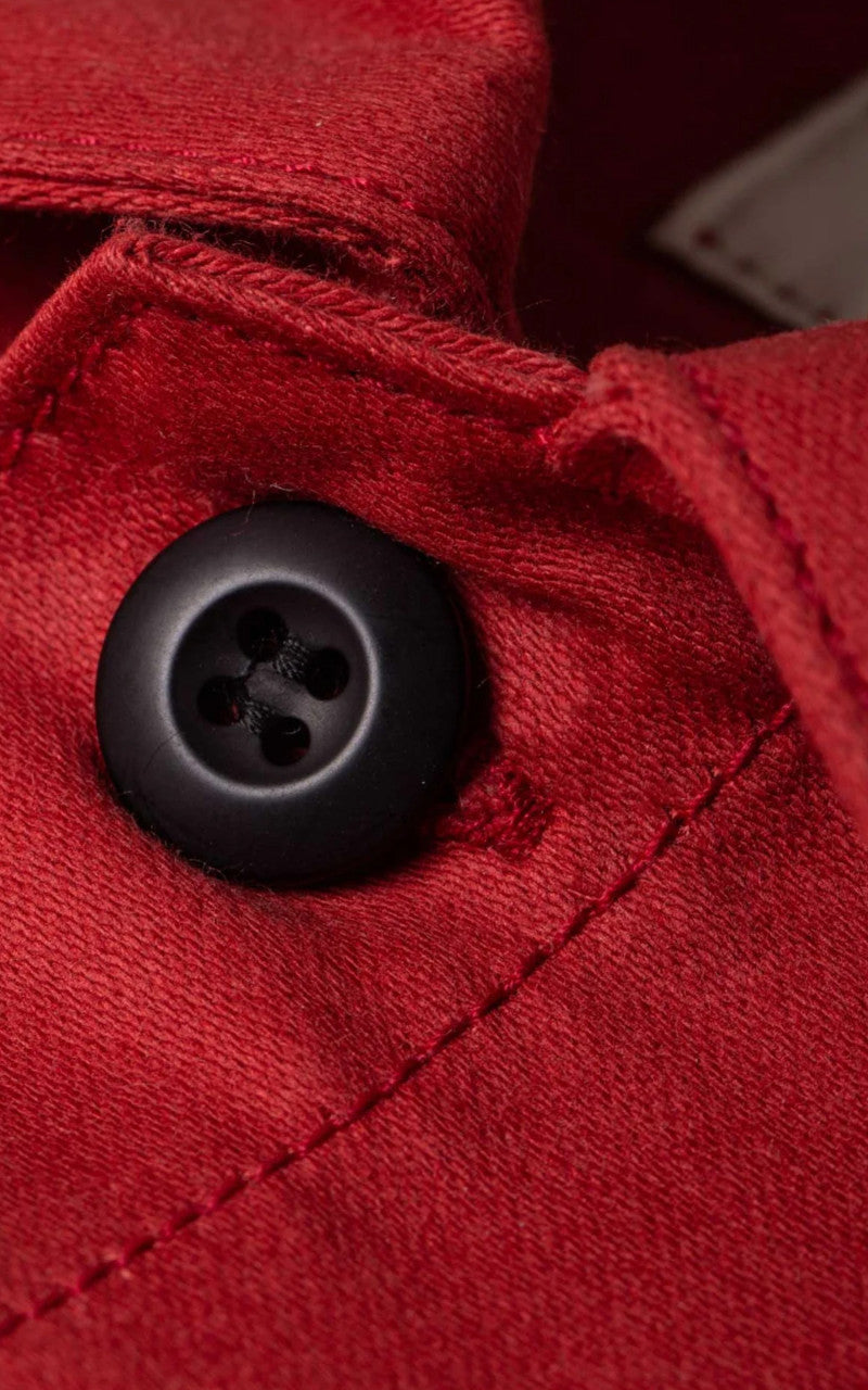 Benzak BWJ-01 Worker Jacket Moleskin Red 12oz