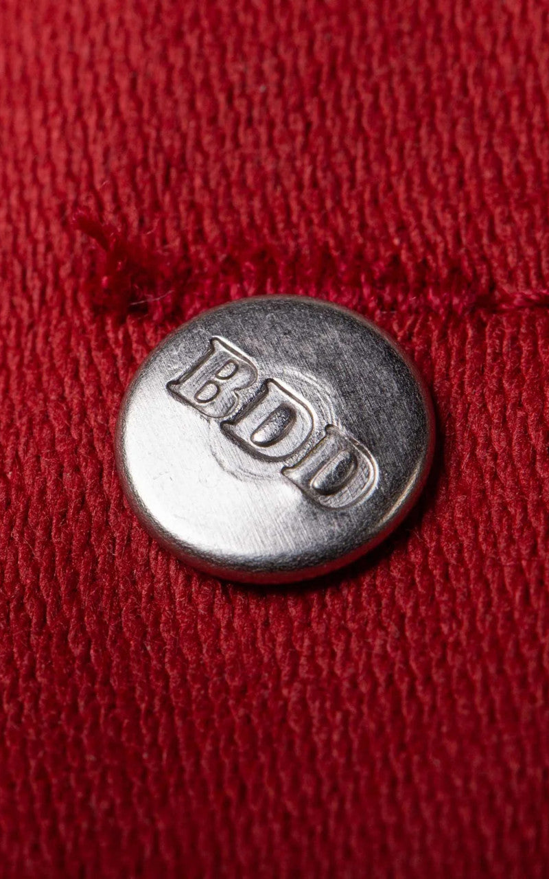 Benzak BWJ-01 Worker Jacket Moleskin Red 12oz