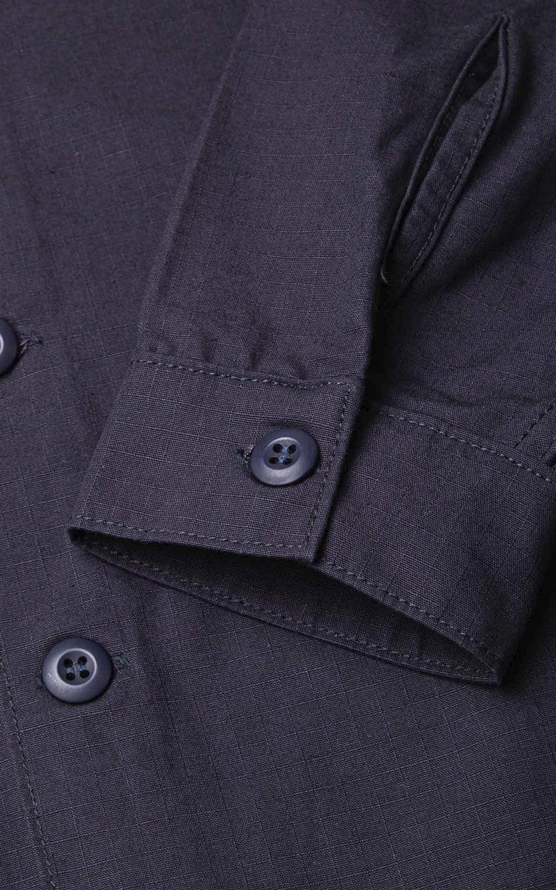 Benzak BWS-03 Military Overshirt Ripstop Navy