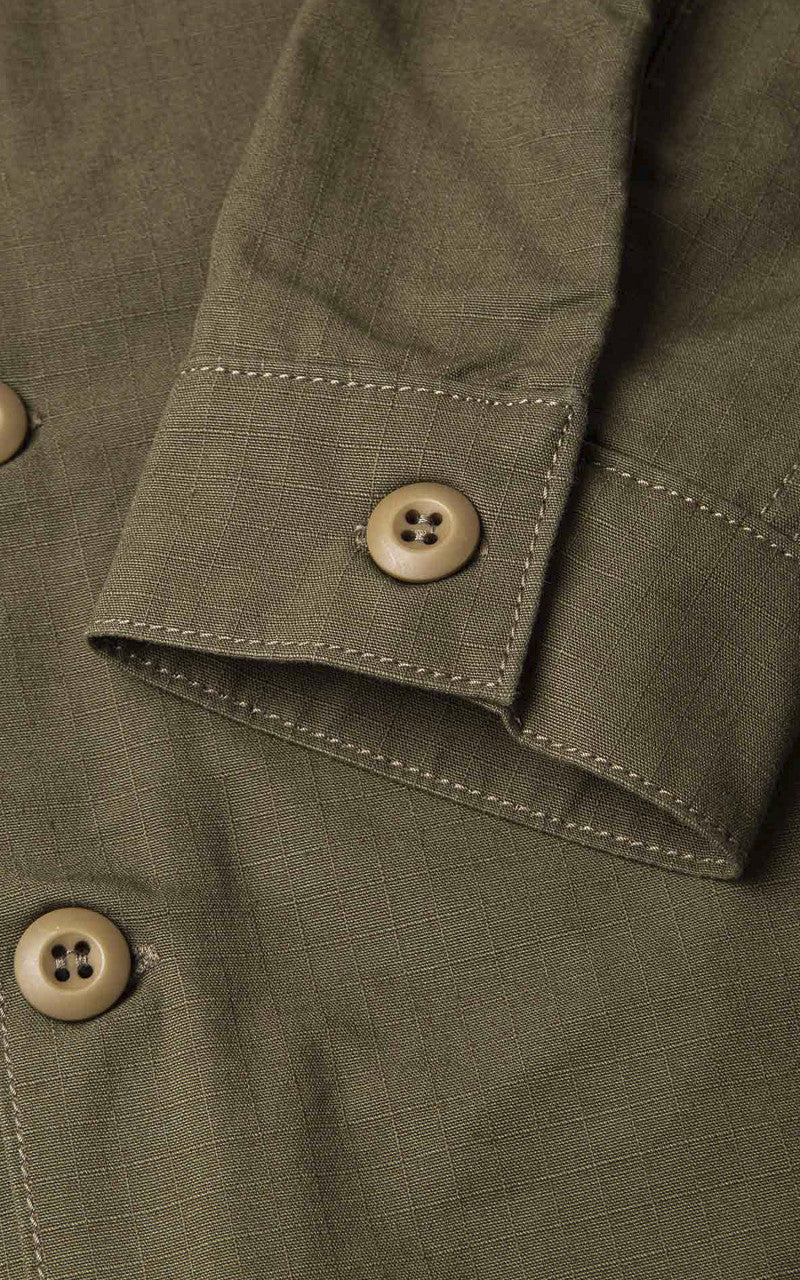 Benzak BWS-03 Military Overshirt Ripstop Olive Drab