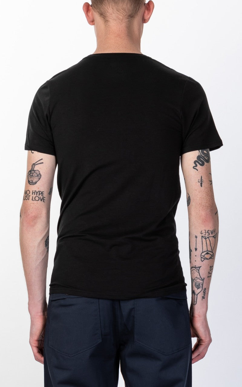 Resteröds Tee Bamboo 2-Pack Black