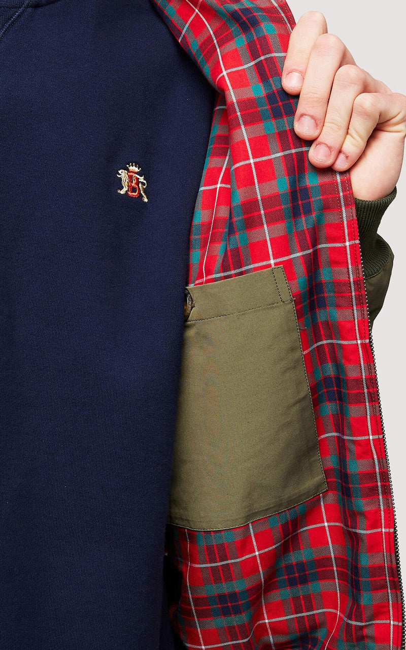 Baracuta G9 Classic Harrington Jacket Army