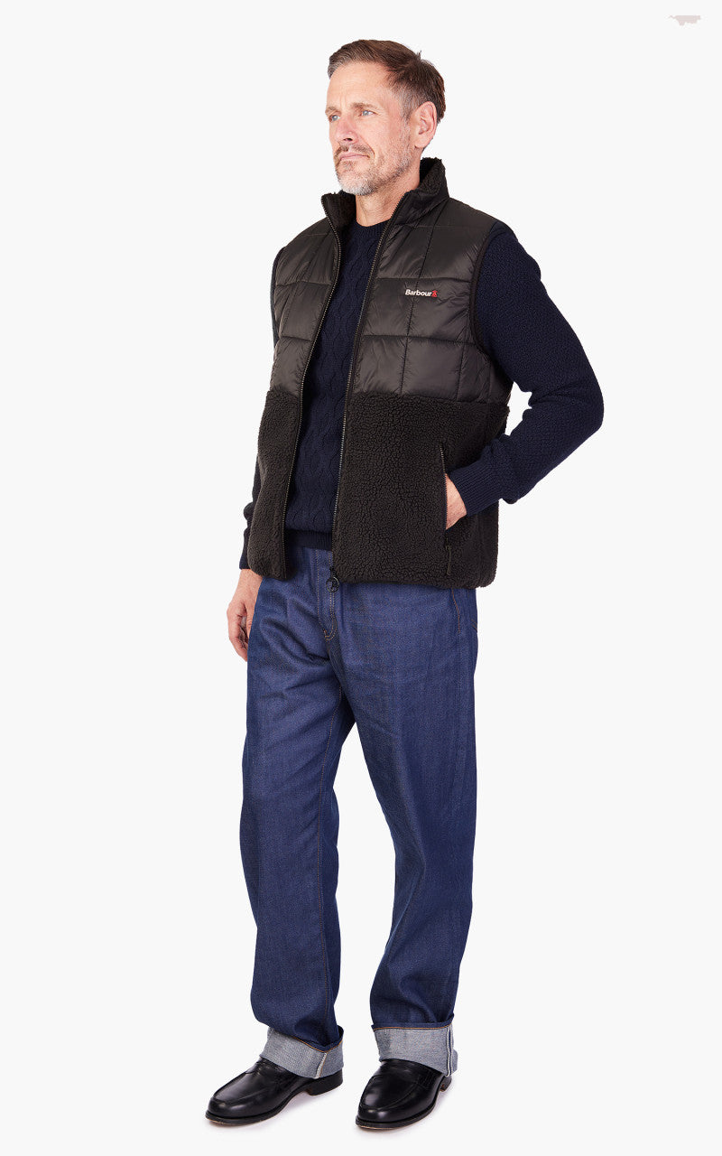 Barbour Fell Fleece Gilet Black