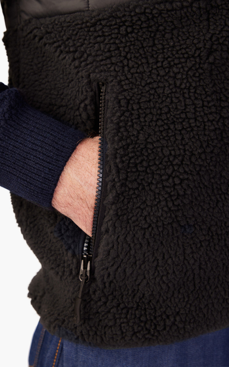 Barbour Fell Fleece Gilet Black