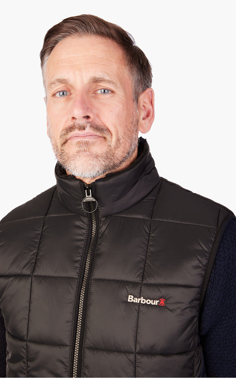 Barbour Fell Fleece Gilet Black