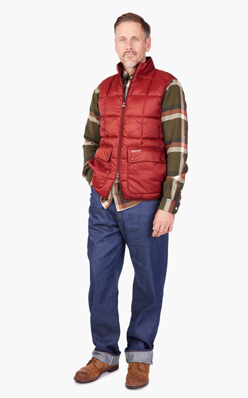 Barbour Ridge Gilet Russet