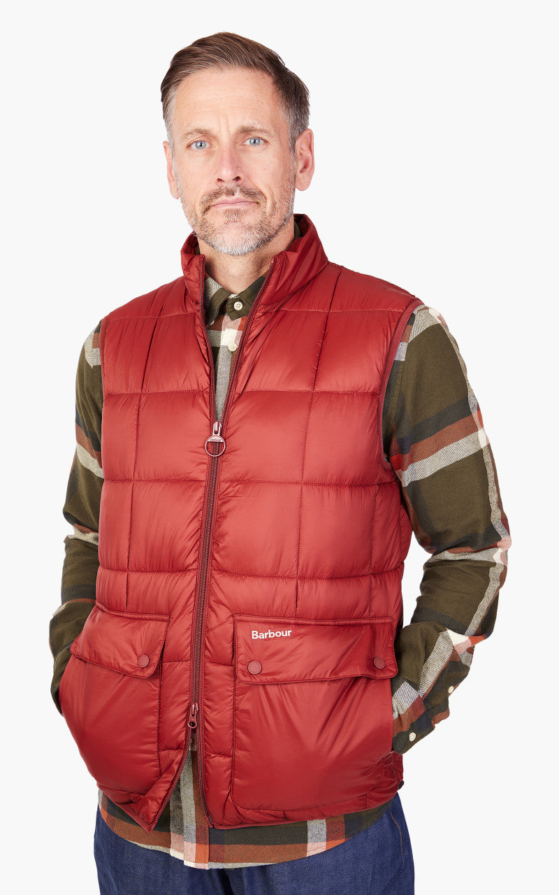 Barbour Ridge Gilet Russet