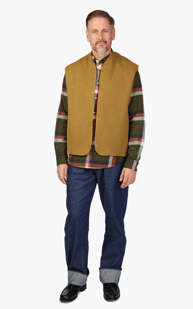 Barbour Warm Pile Snap-In Lining Brown