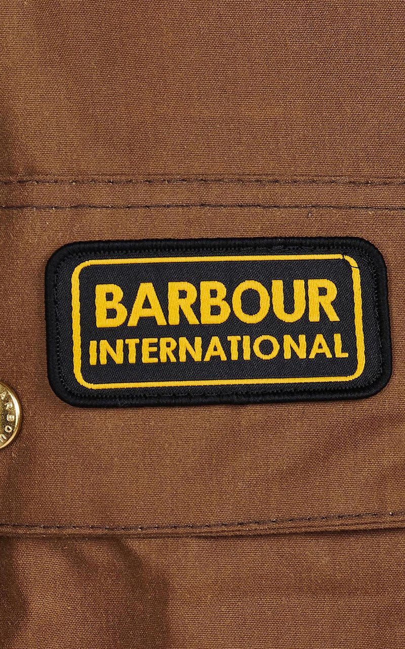 Barbour International Original Wax Jacket Sand