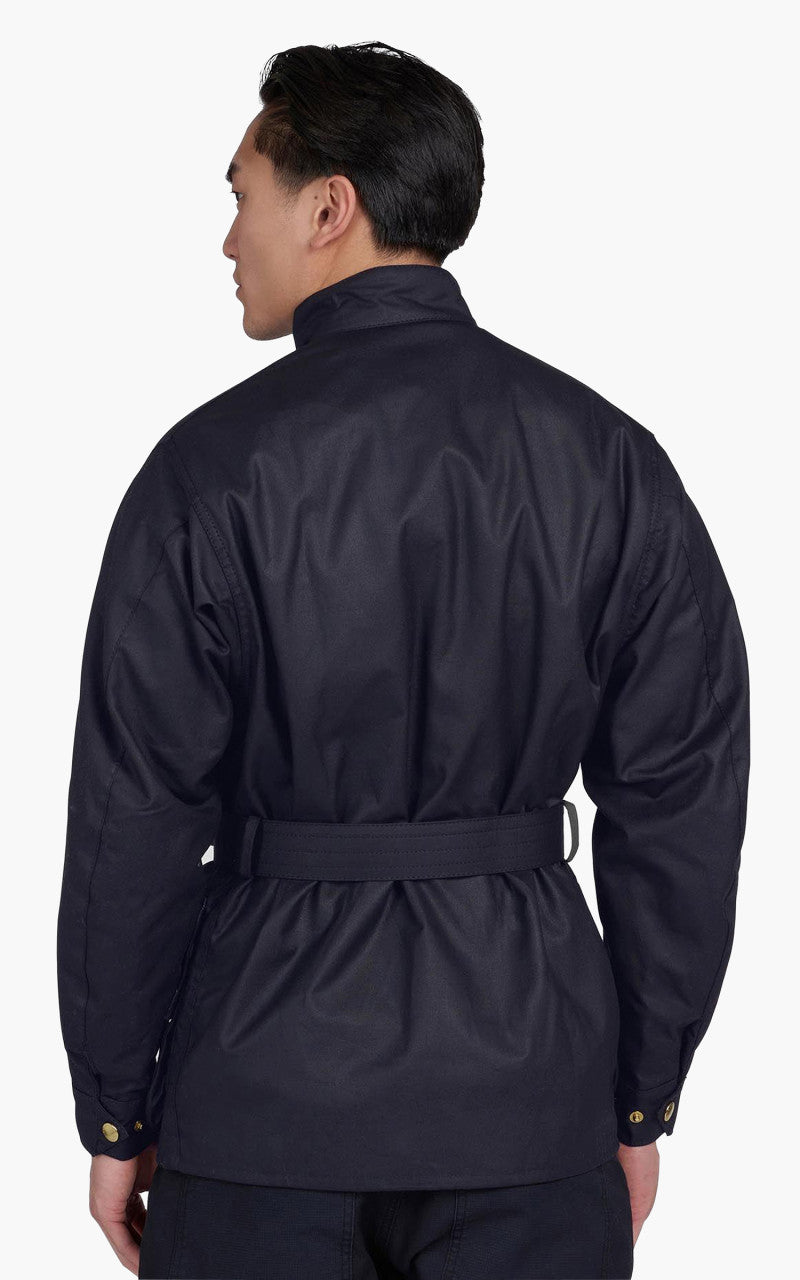 Barbour International Original Wax Jacket Navy