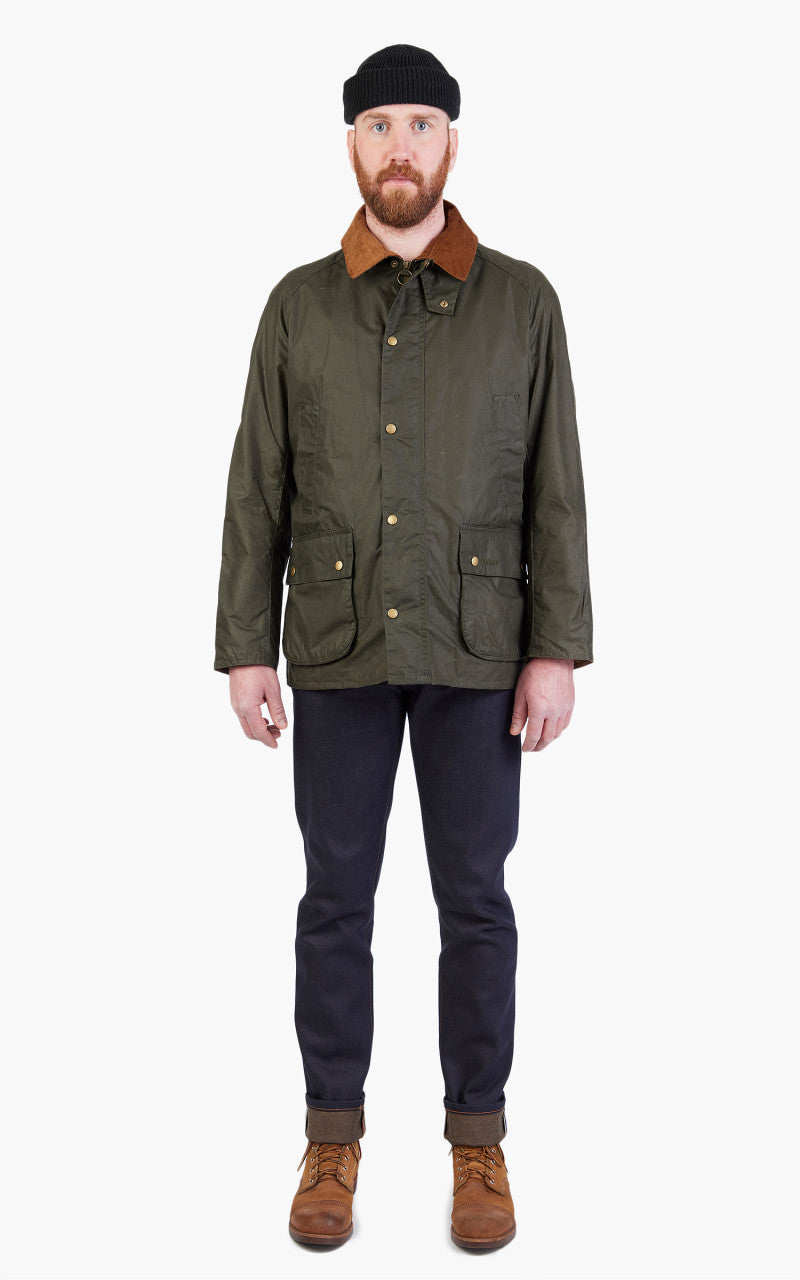 Barbour Lightweight Ashby Wax Jacket Archive Olive