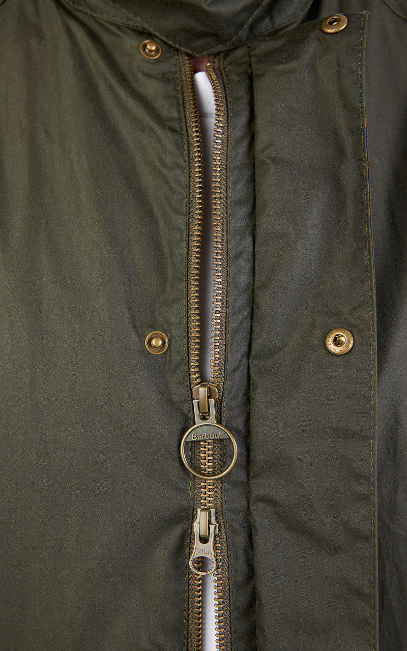 Barbour Lightweight Ashby Wax Jacket Archive Olive