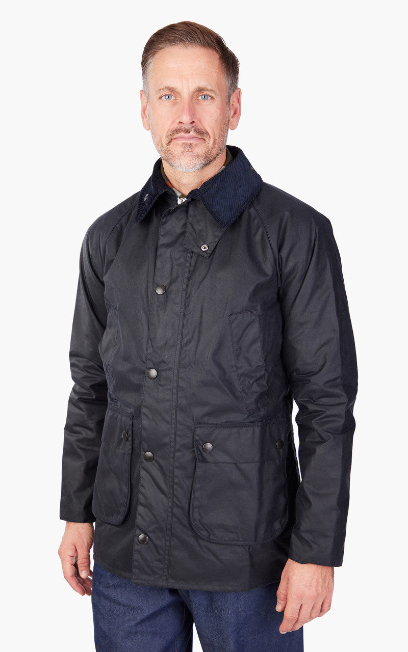 Barbour SL Bedale Wax Jacket Navy