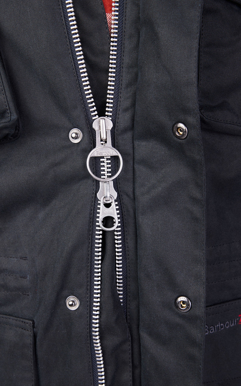 Barbour Winter Corbridge Wax Jacket Navy