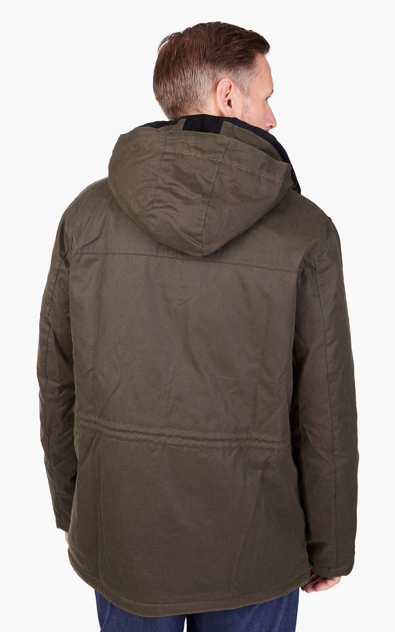 Barbour Winter Corbridge Wax Jacket Beech